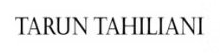 Tarun Tahiliani
